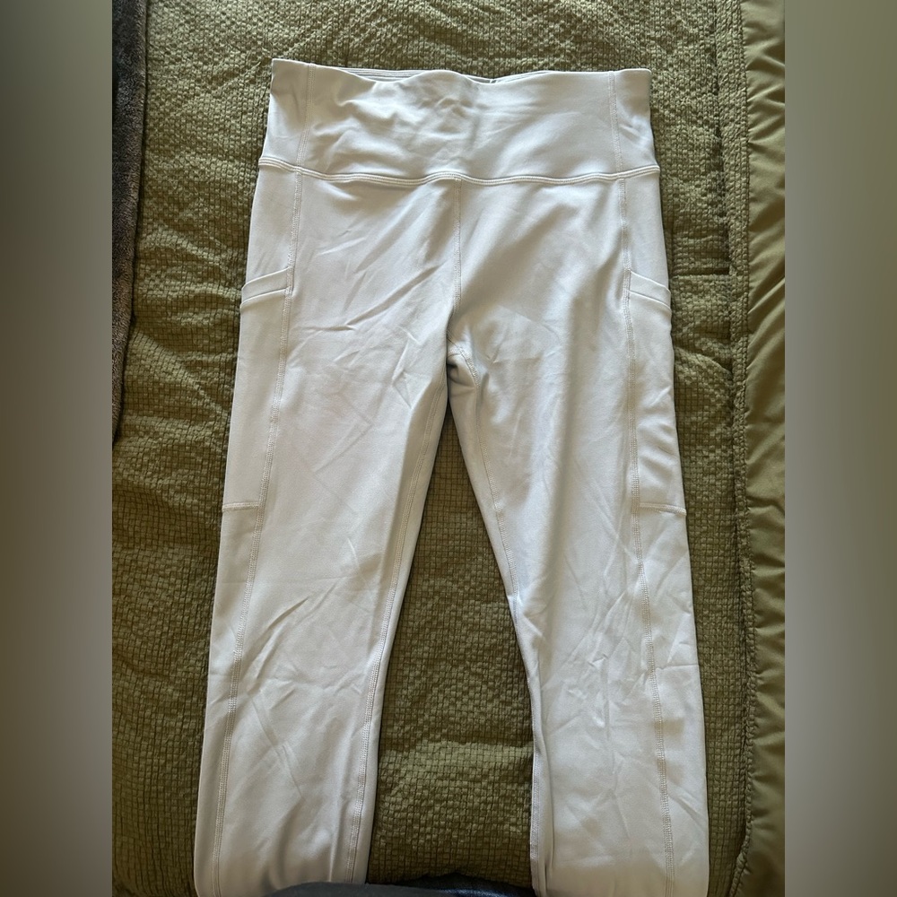 High waisted cold weather leggings